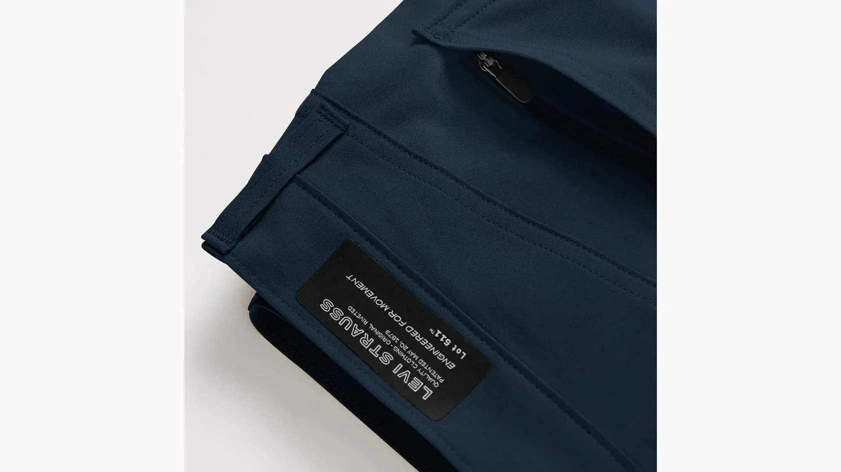 511 Slim Tech Navy Waves
