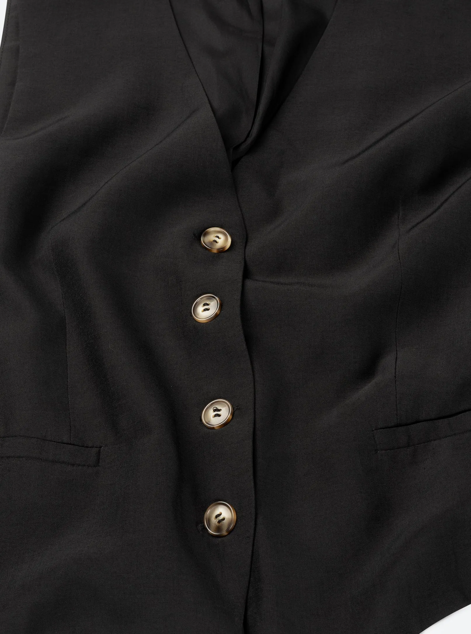 Abbie Gilet - Black