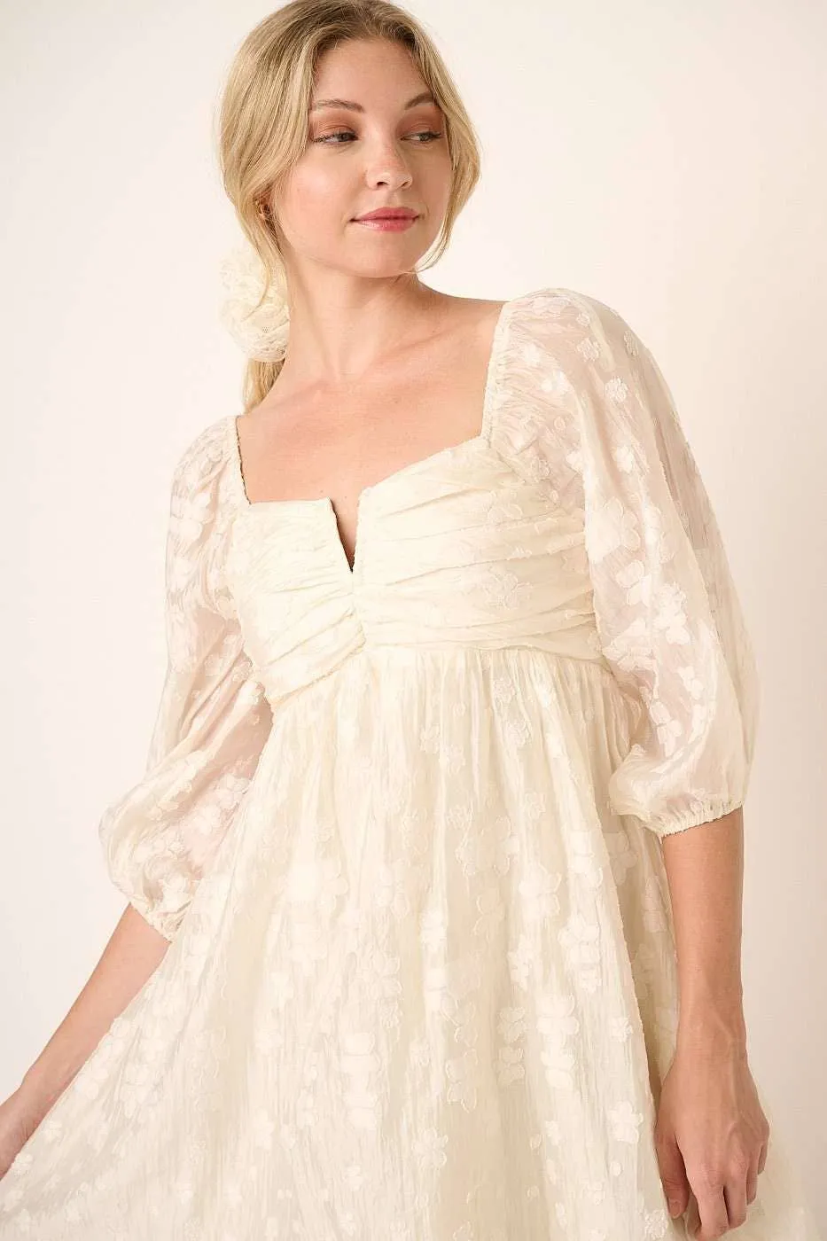 Allie Floral Babydoll Dress