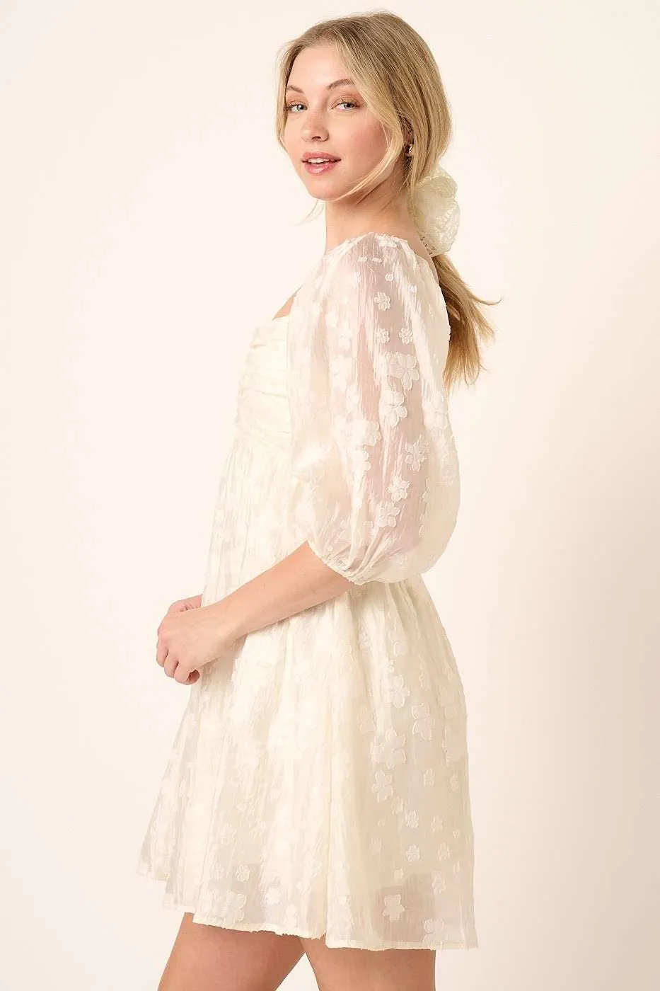 Allie Floral Babydoll Dress