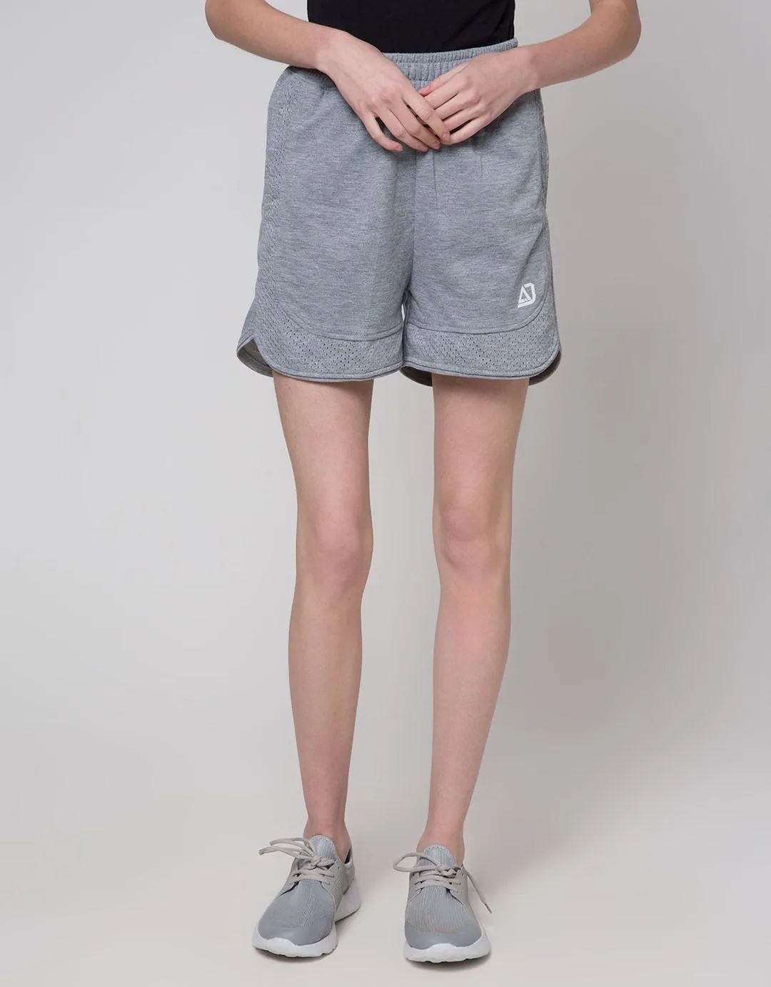 American Jeans Short Pants Mesh Tone On Tone