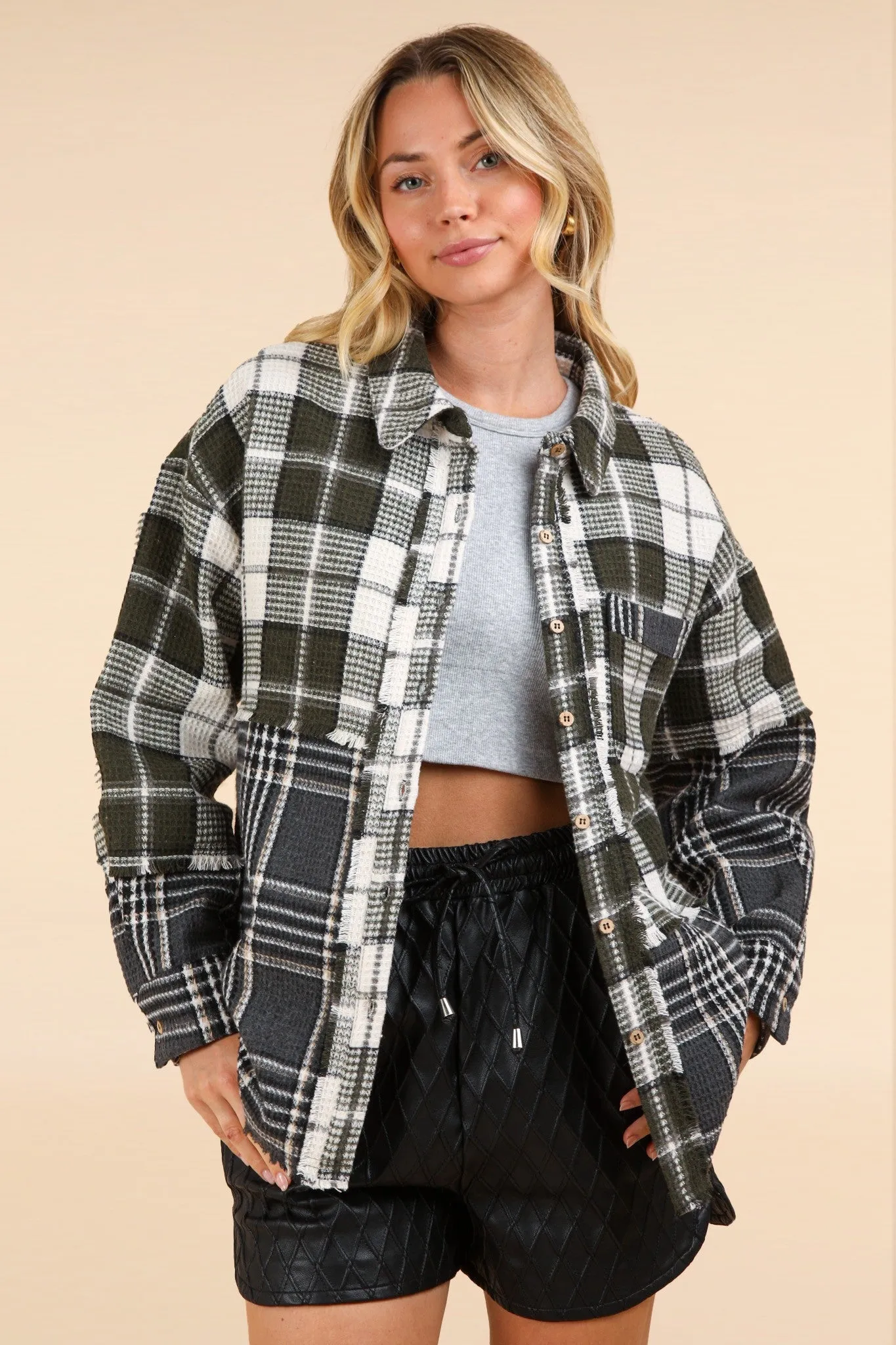 Ames Plaid Shacket