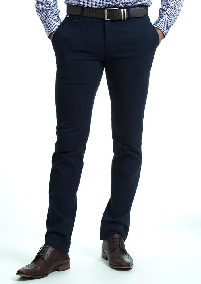 Andre Trent Modern Fit Chino - Charcoal