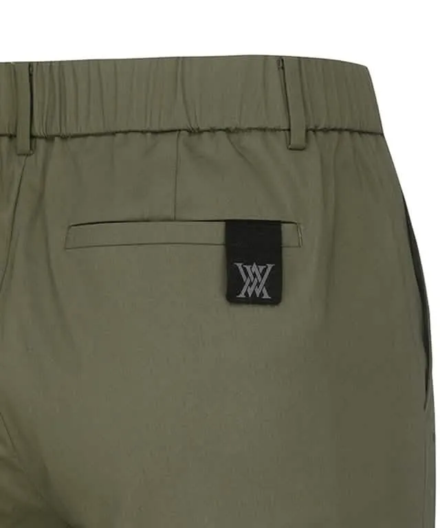 ANEW Golf Men's Casual Roll-Up Chinos with Unique Selvage Detail
