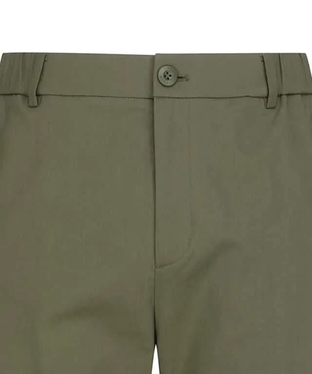 ANEW Golf Men's Casual Roll-Up Chinos with Unique Selvage Detail