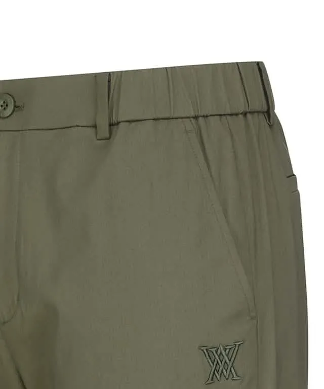ANEW Golf Men's Casual Roll-Up Chinos with Unique Selvage Detail