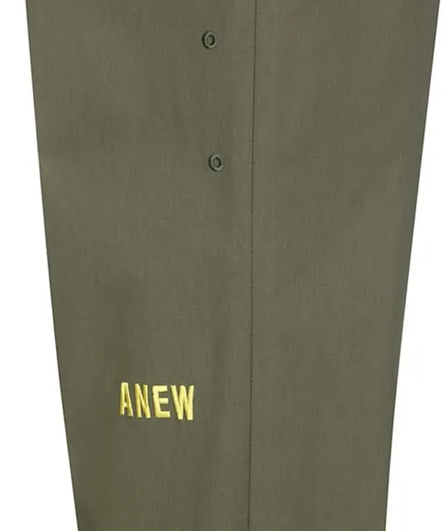 ANEW Golf Men's Casual Roll-Up Chinos with Unique Selvage Detail