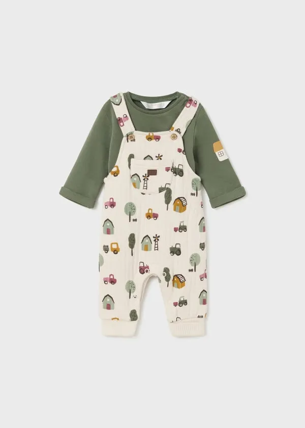 baby farm overall   tee
