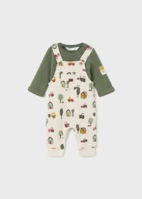 baby farm overall   tee