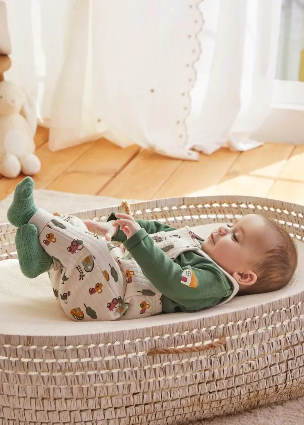 baby farm overall   tee