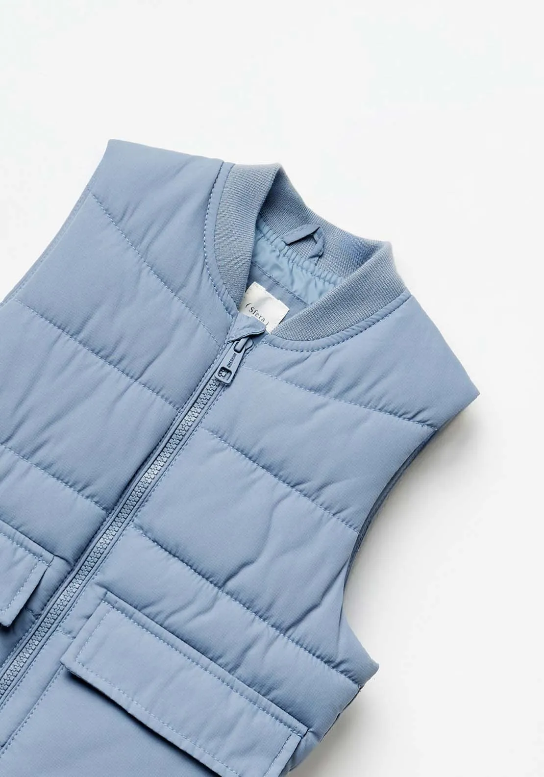 Basic gilet - Blue