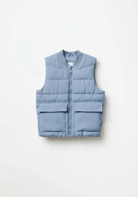 Basic gilet - Blue