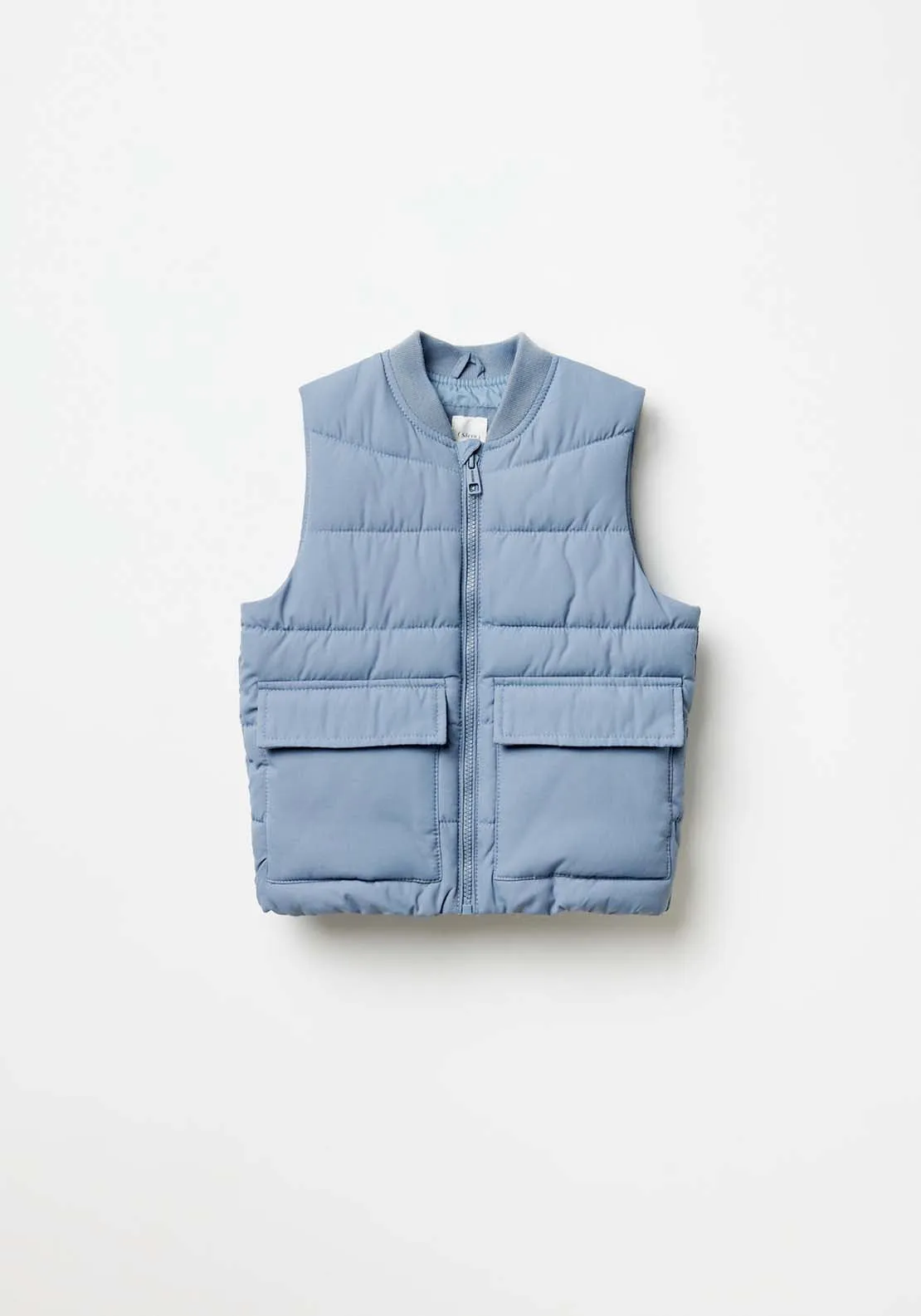Basic gilet - Blue
