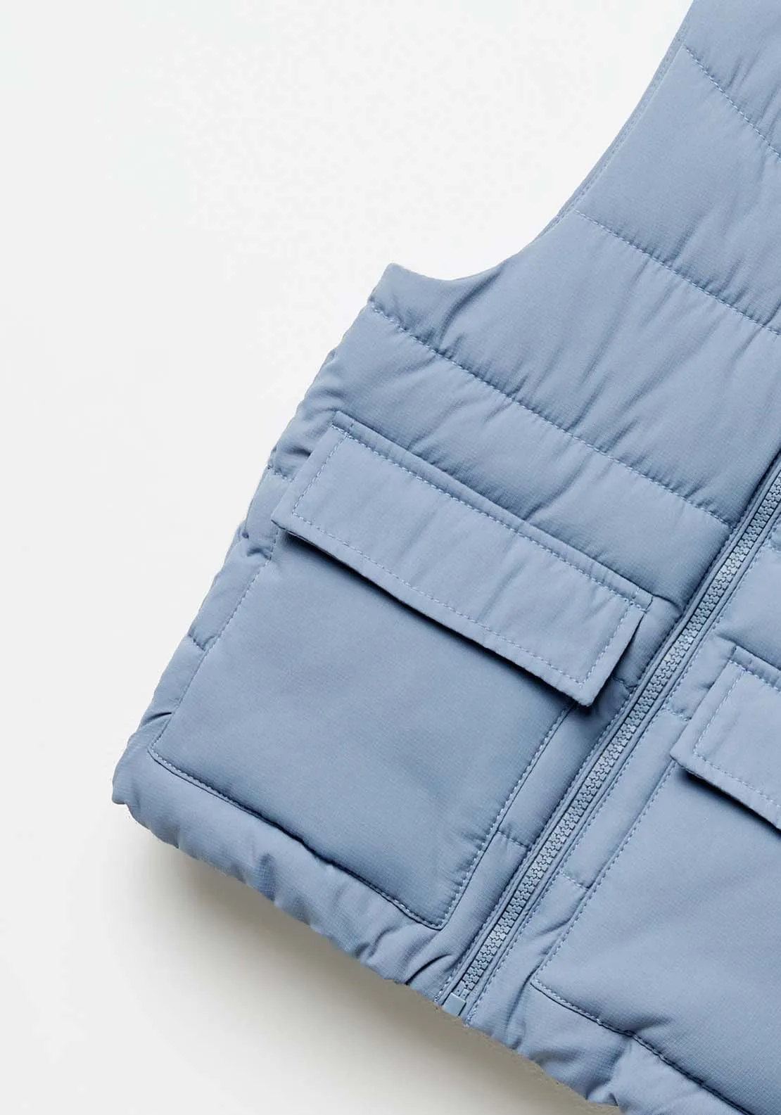 Basic gilet - Blue