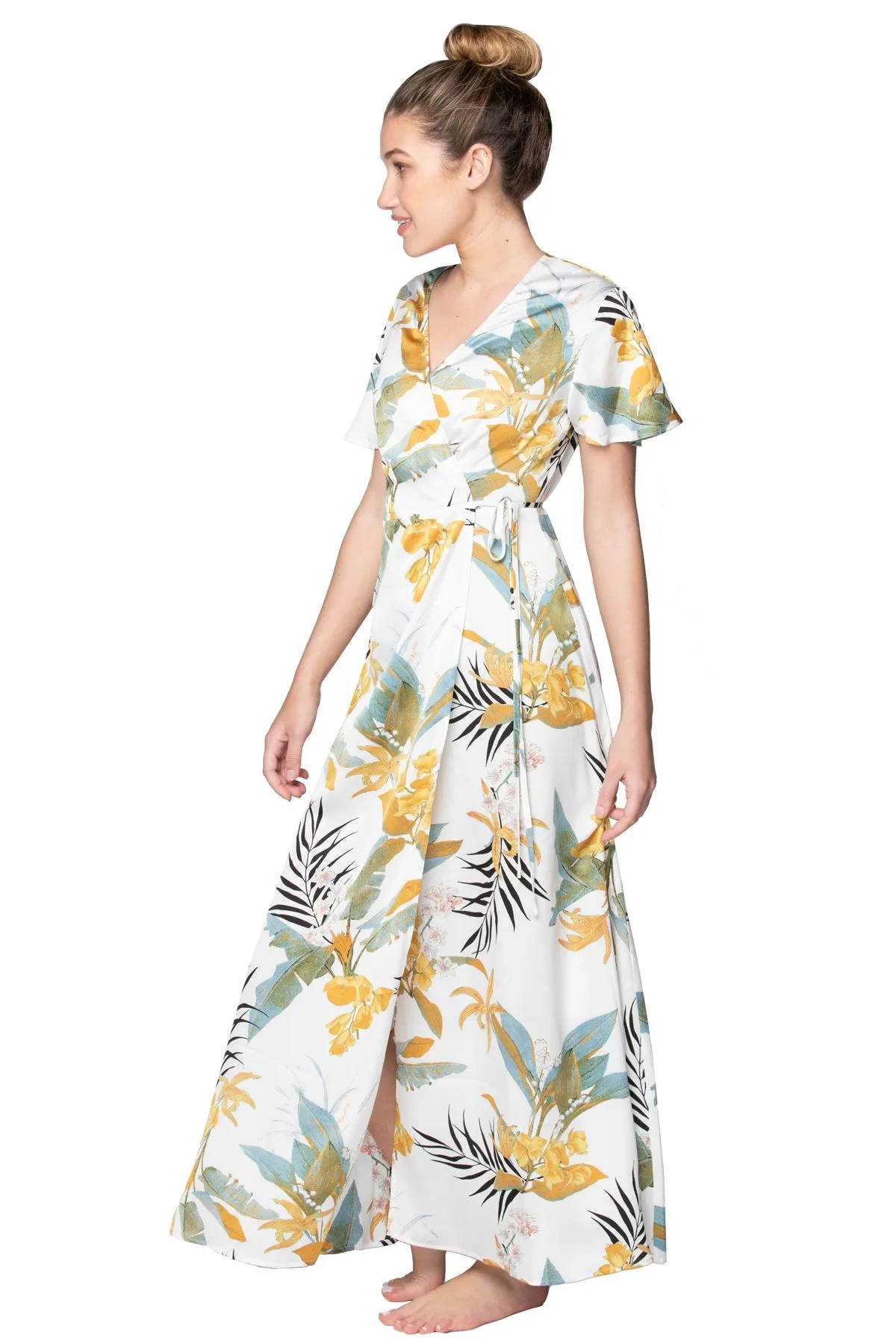 Bed to Brunch | Maxi Wrap Dress