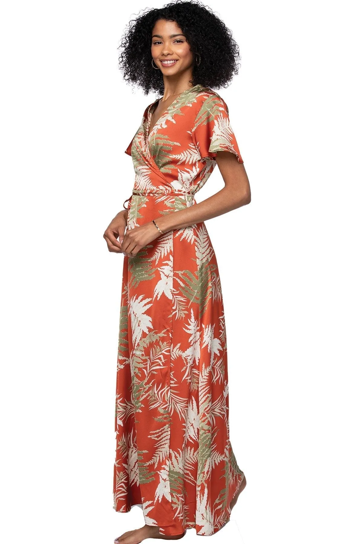 Bed to Brunch | Maxi Wrap Dress