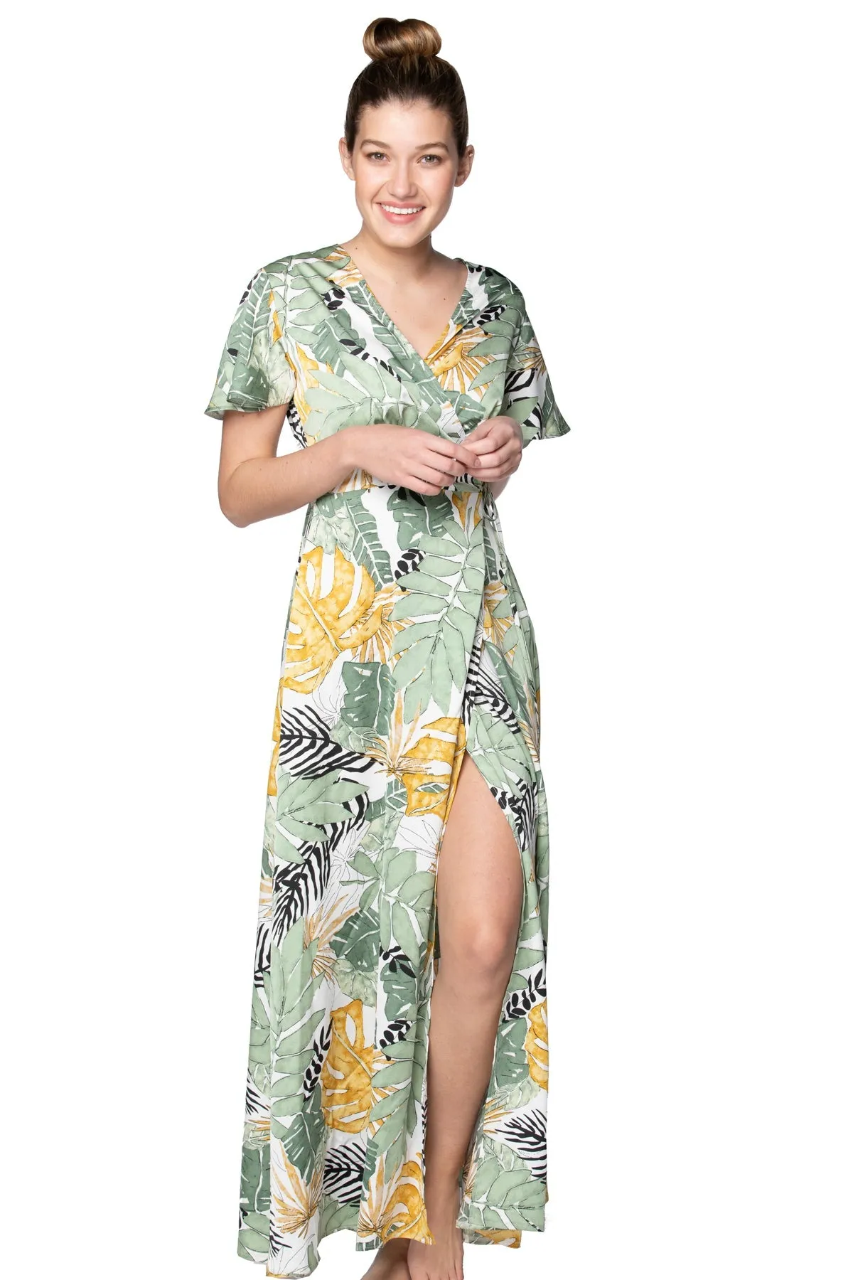 Bed to Brunch | Maxi Wrap Dress