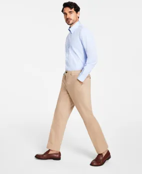 Brooks Brothers Mens Classic fit Chinos Pants 30 / 30 Beige Solid Stretch