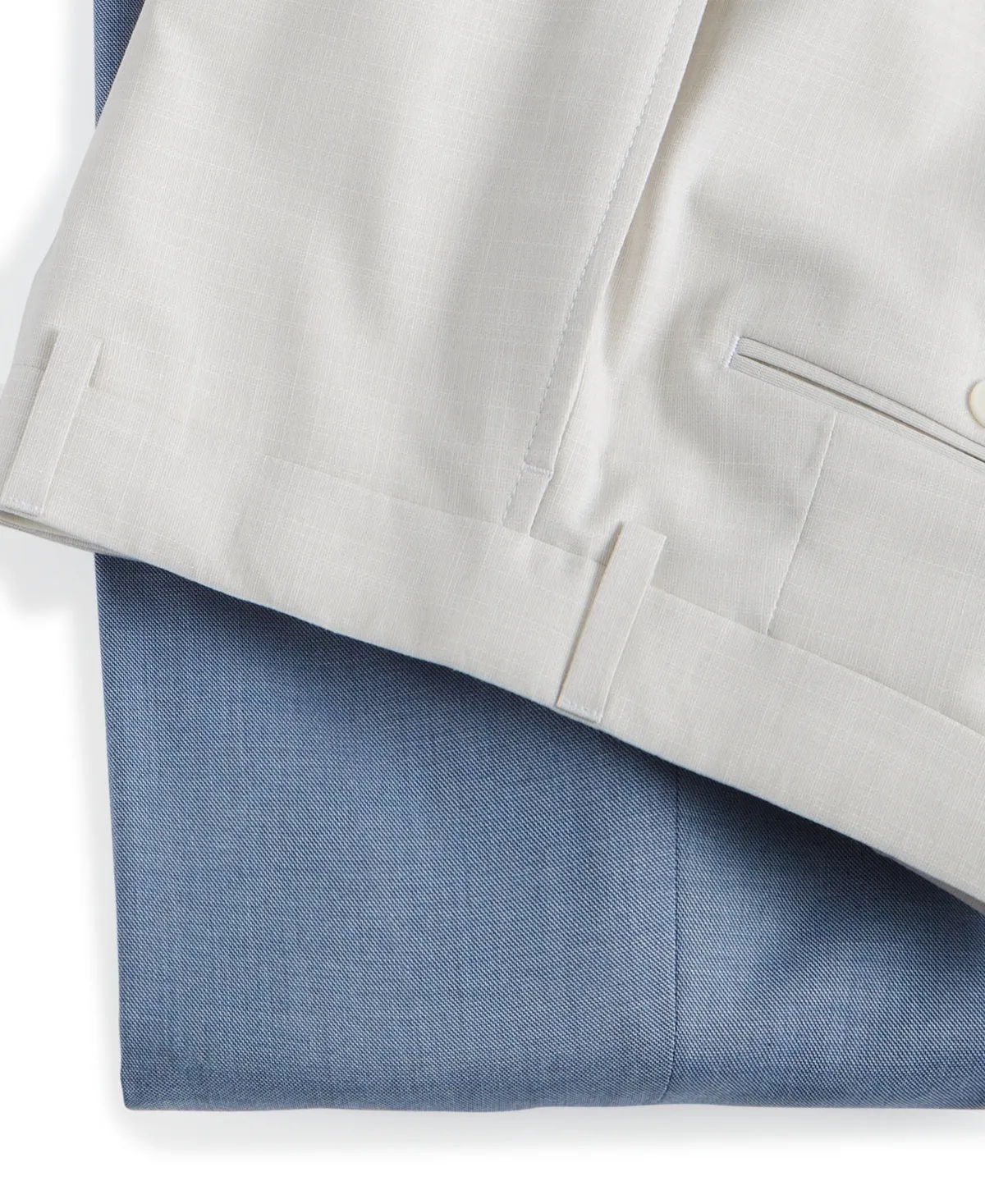 Calvin Klein Mens Slim fit Dress Pants 38 / 32 Blue Solid