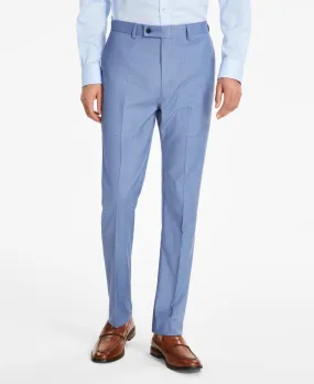 Calvin Klein Mens Slim fit Dress Pants 38 / 32 Blue Solid