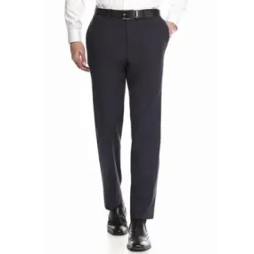 Calvin Klein Mens Slim fit Dress Pants Pants 32 / 30 Navy Blue Solid Stretch