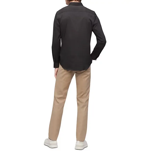Calvin Klein Men's Slim Fit Modern Stretch Chino Pants Tan 29 x 30
