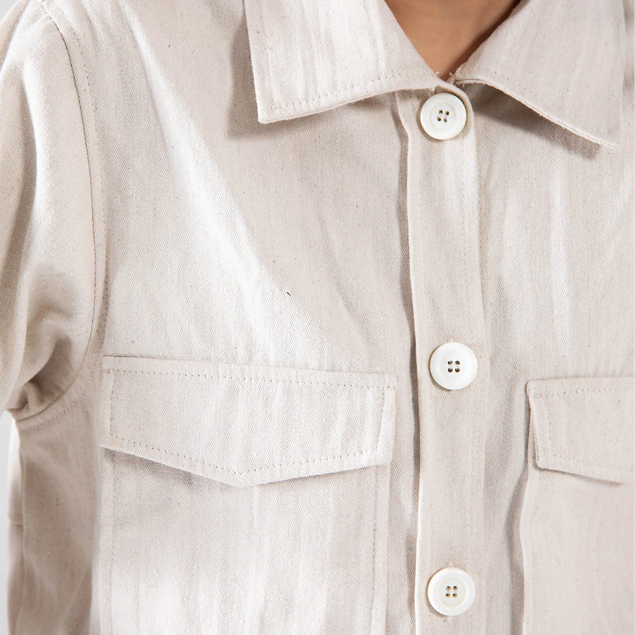 CANVAS PATCH POCKET SHACKET