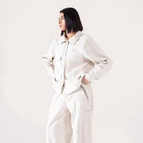 CANVAS PATCH POCKET SHACKET