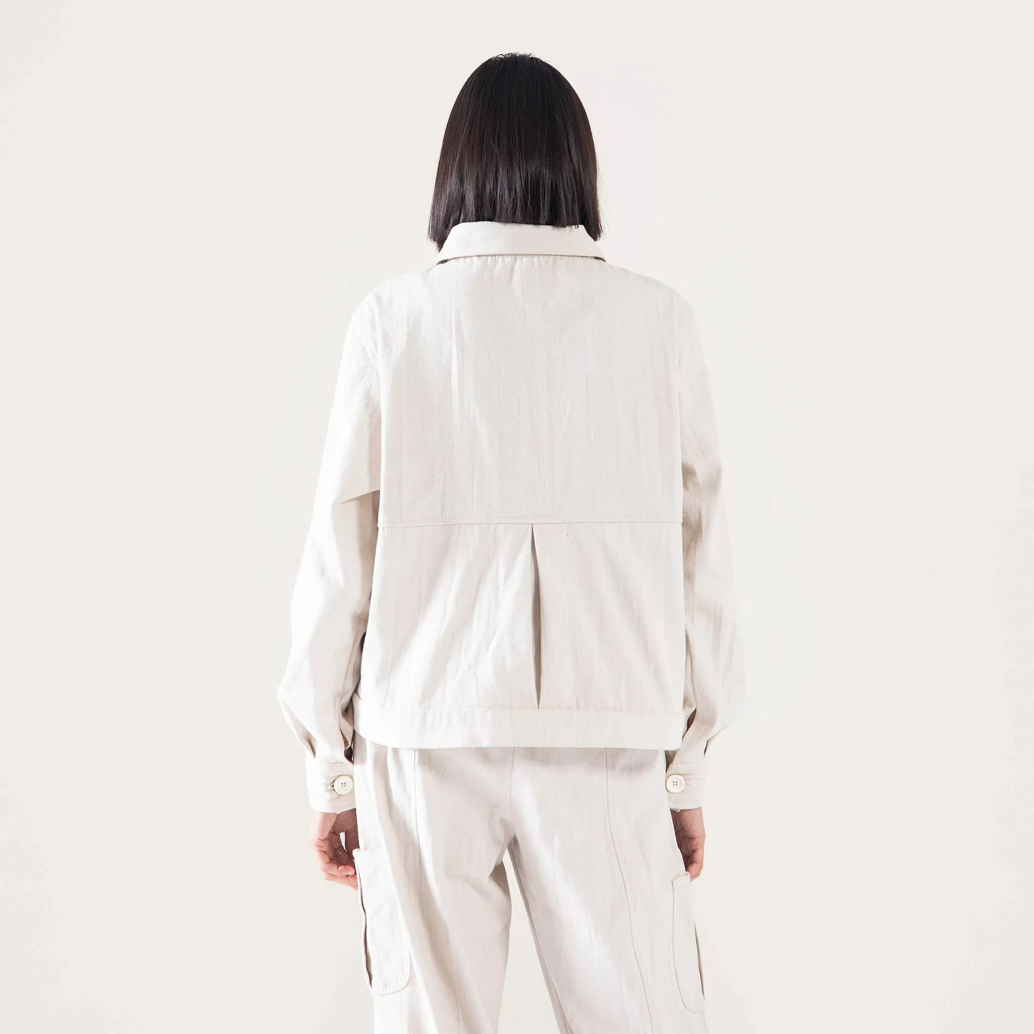 CANVAS PATCH POCKET SHACKET
