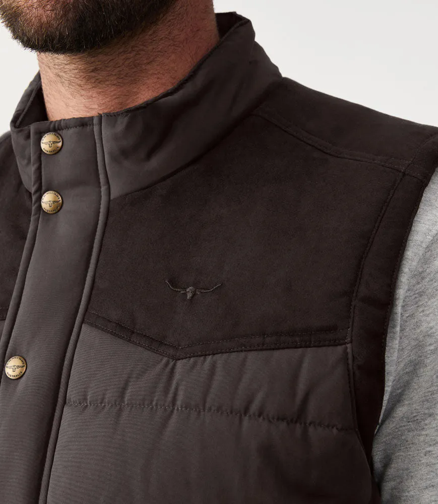 Carnarvon Gilet - Chocolate