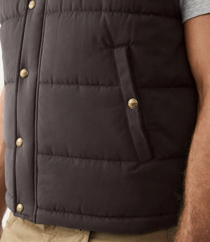 Carnarvon Gilet - Chocolate