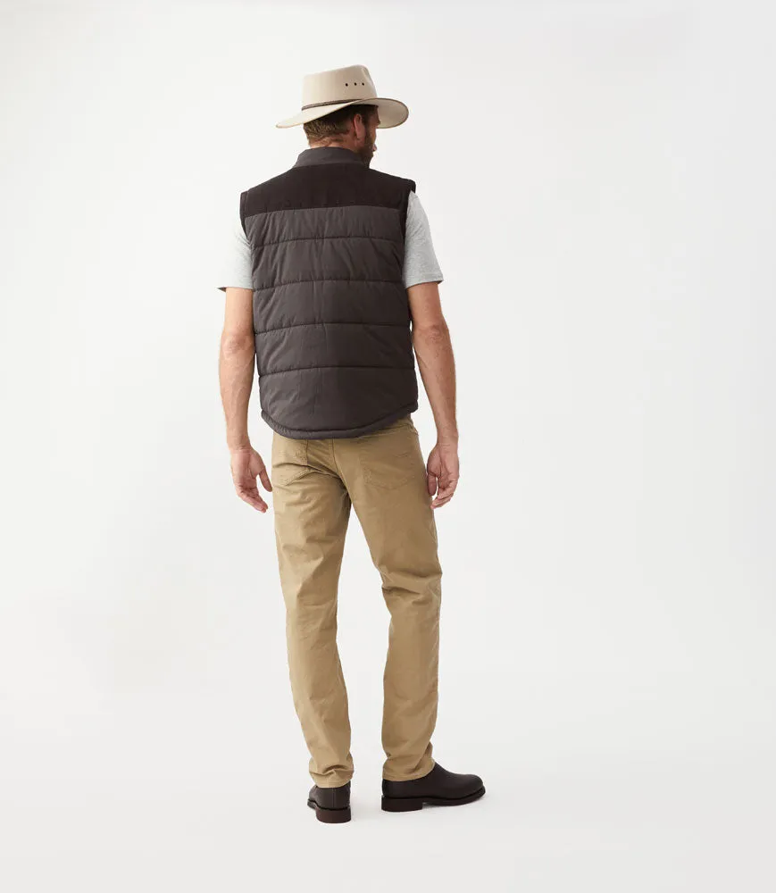 Carnarvon Gilet - Chocolate