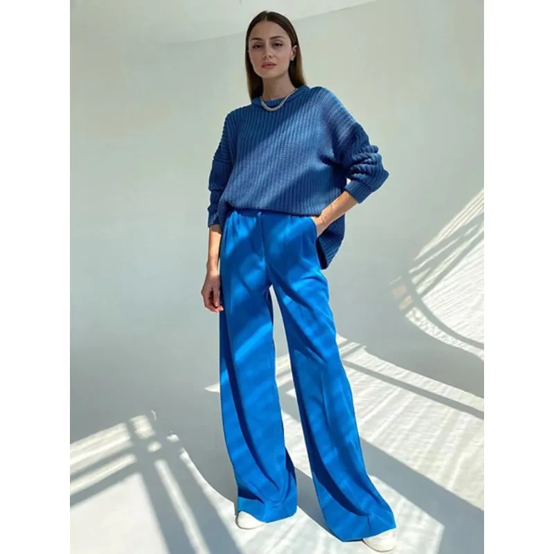 Casual High Waist Full Length Office Pant For Women