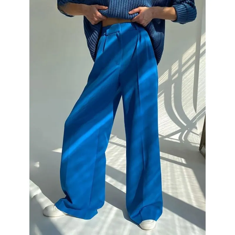Casual High Waist Full Length Office Pant For Women