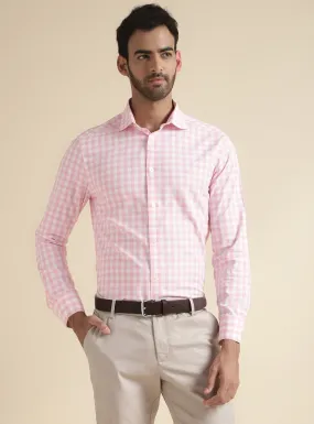 Ceramic Pink Check Shirt