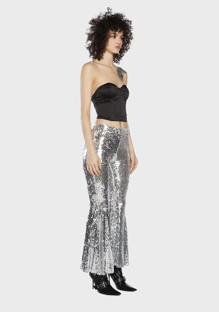 Chrome Watch Me Move Flared Pants