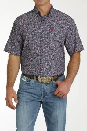 CINCH ARENAFLEX PAISLEY SS BUTTON SHIRT