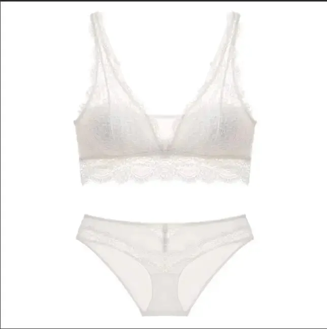 CINOON Fashion Sexy Bra set Women's push up Lace Underwear Panties Thin breathable bra set Jacquard Sexy Underwear Free Shipping