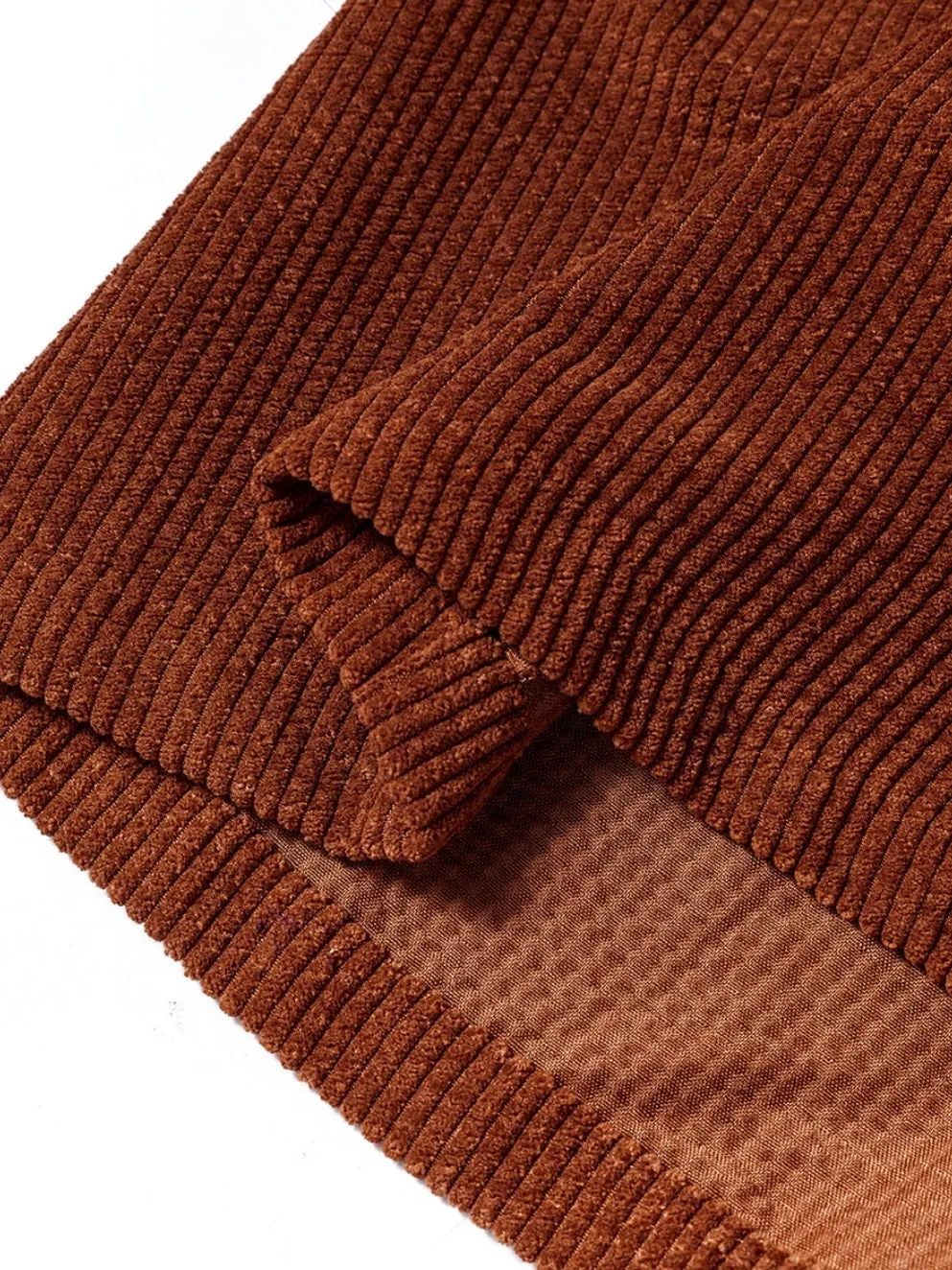 Coffee Corduroy Shacket