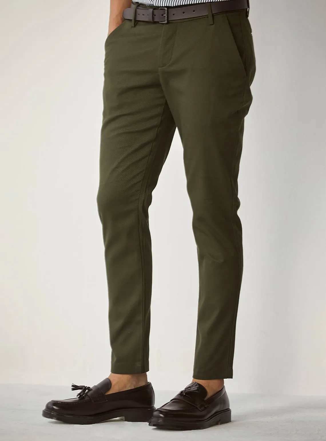 Dark Seaweed Trouser