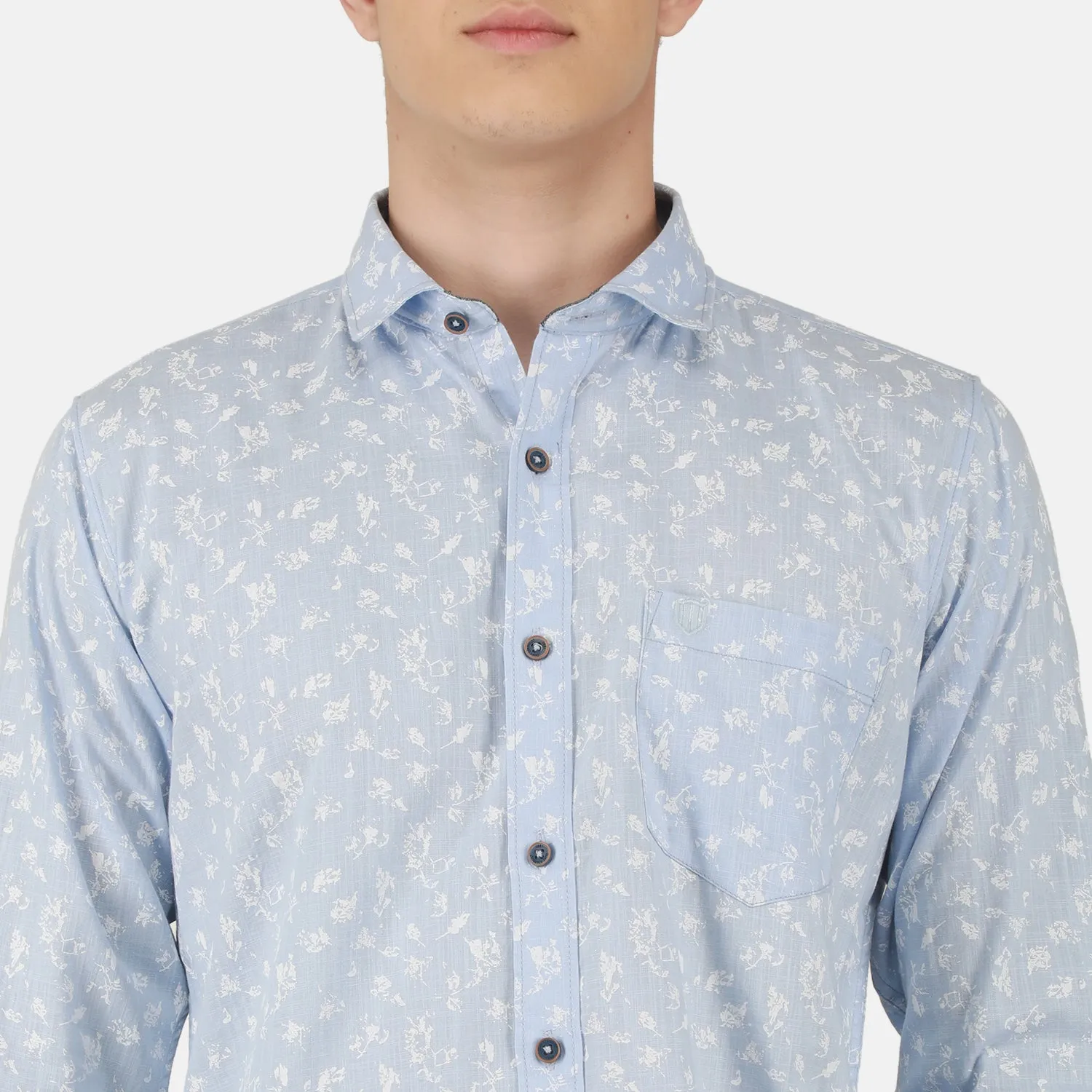 Duke Stardust Men Full Sleeve Cotton Shirt (SD8PRCSA)