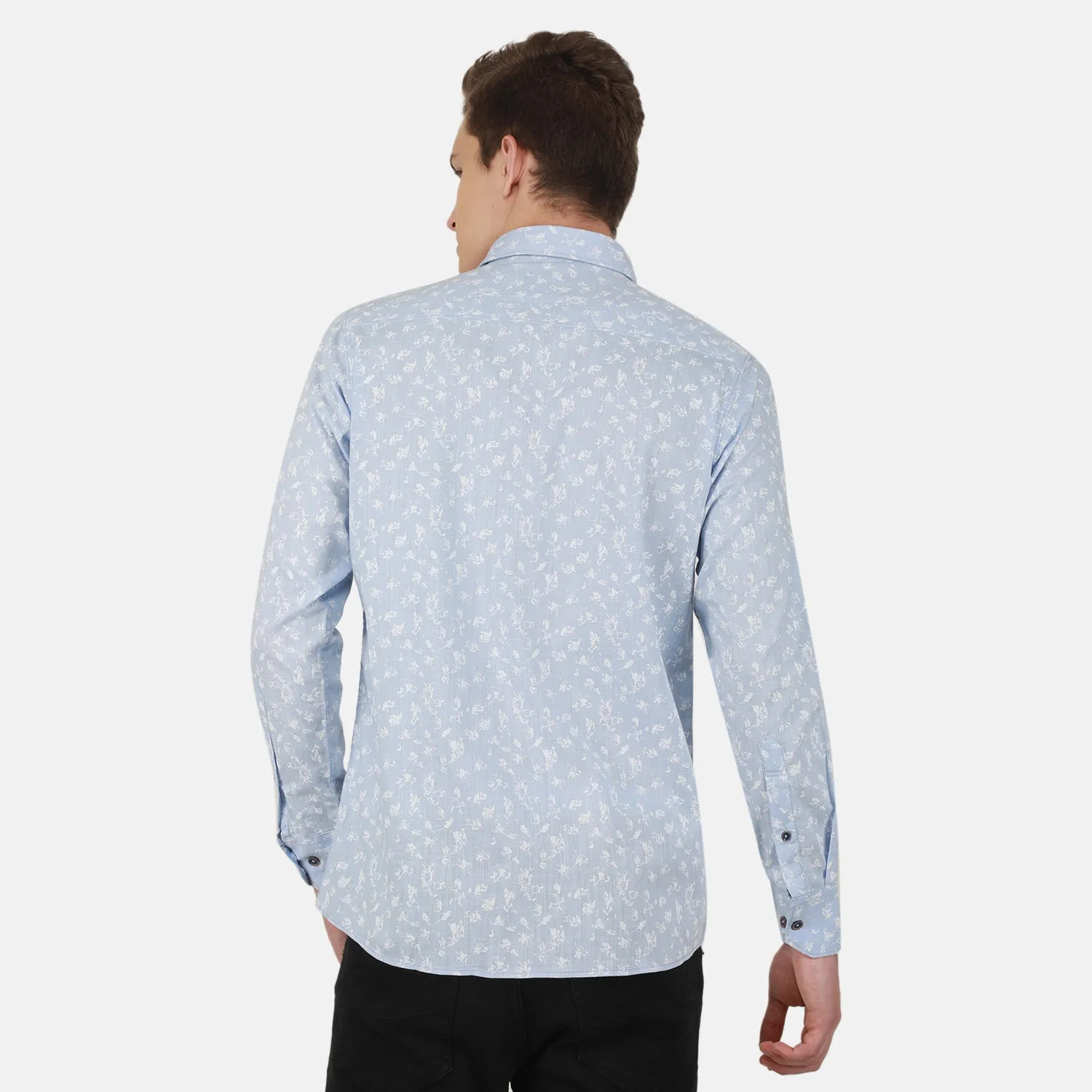 Duke Stardust Men Full Sleeve Cotton Shirt (SD8PRCSA)