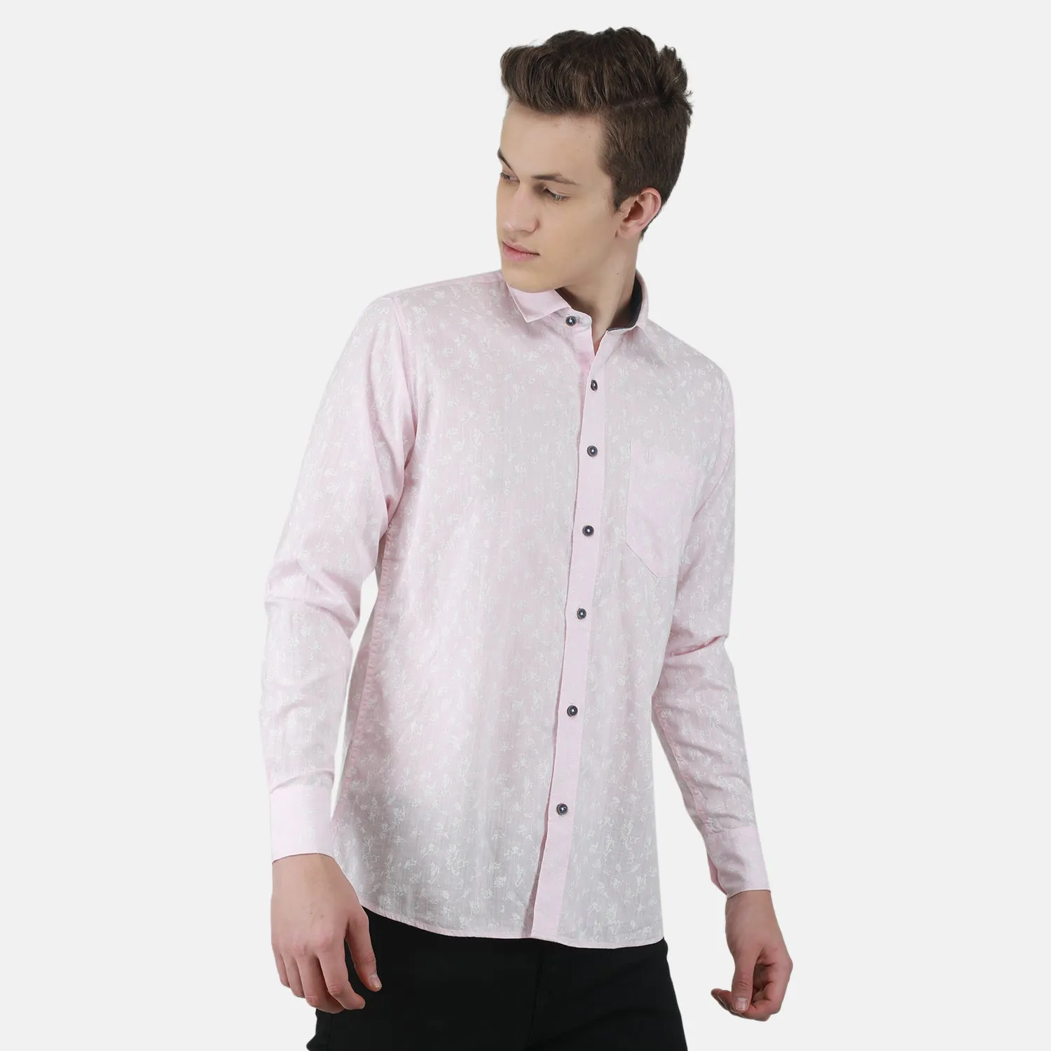 Duke Stardust Men Full Sleeve Cotton Shirt (SD8PRCSA)