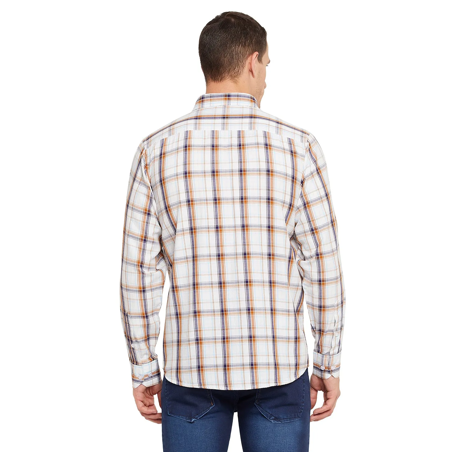 Duke Stardust Men Full Sleeve Cotton Shirt (SDO5CKTG)