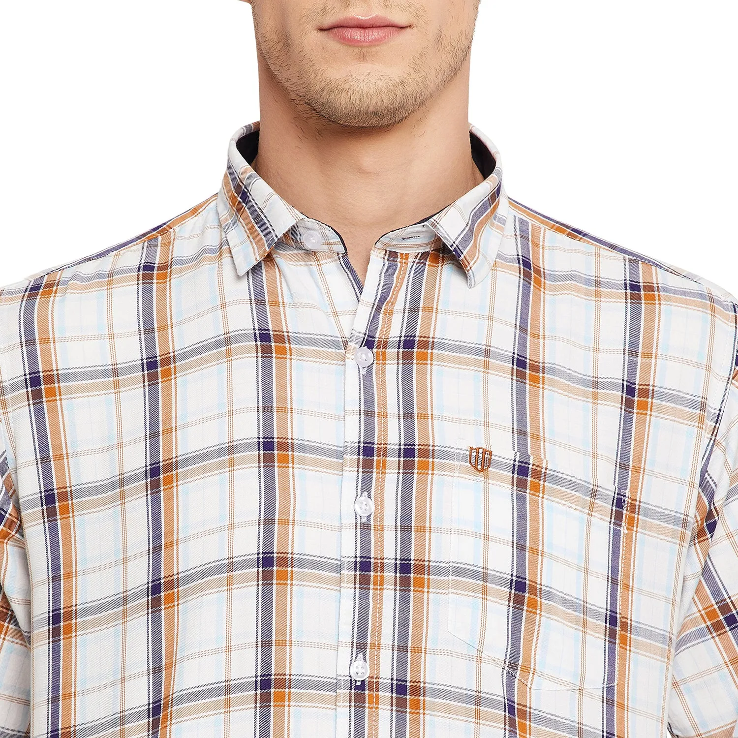 Duke Stardust Men Full Sleeve Cotton Shirt (SDO5CKTG)