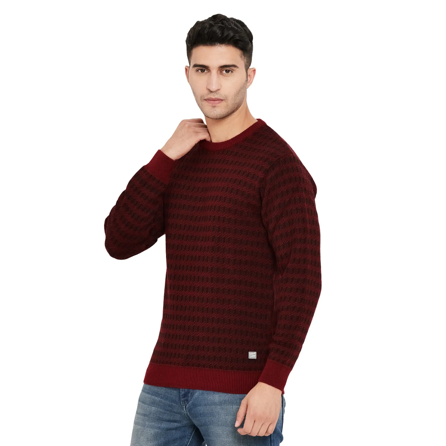 Duke Stardust Men Full Sleeve Round Neck Sweater (SDS721)