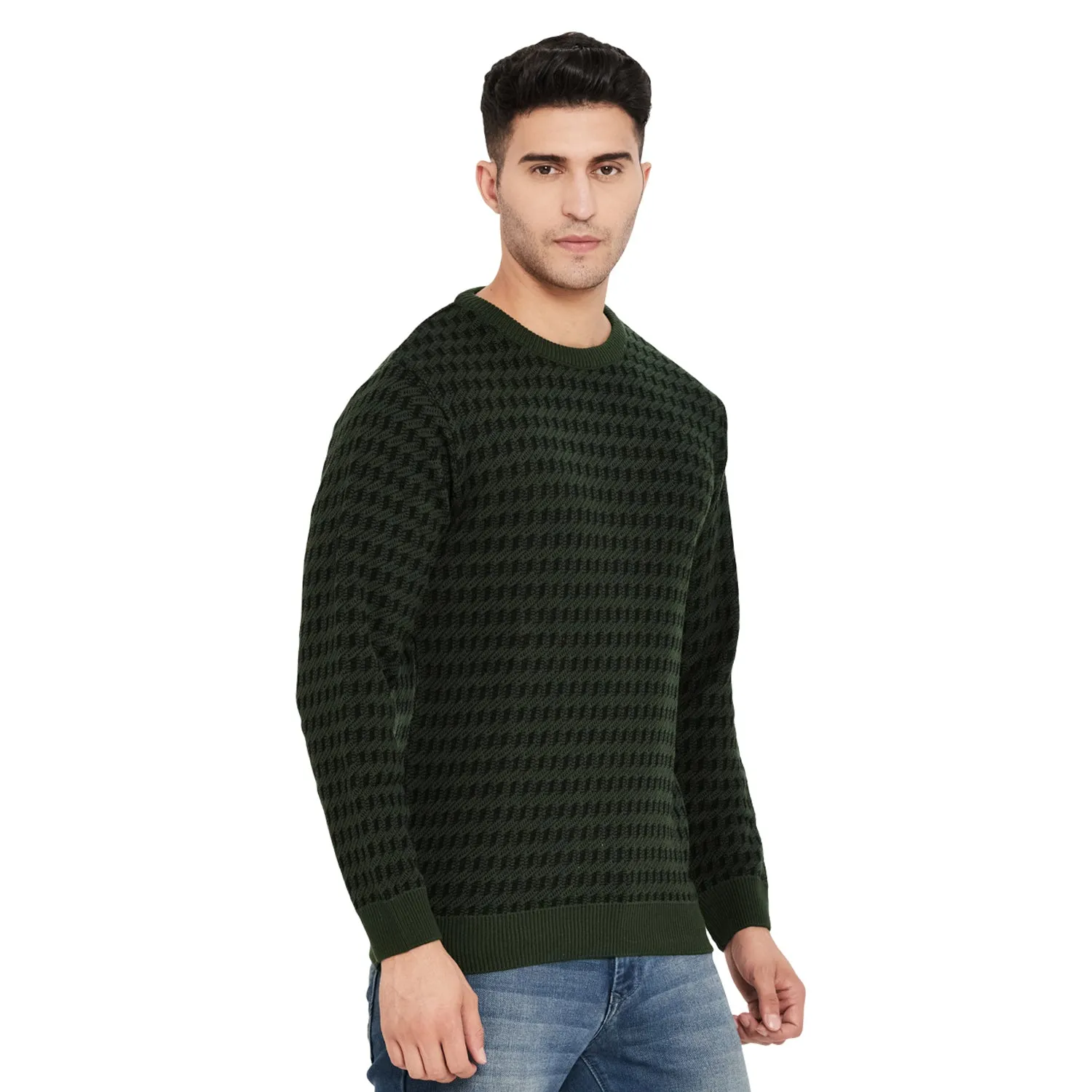 Duke Stardust Men Full Sleeve Round Neck Sweater (SDS721)