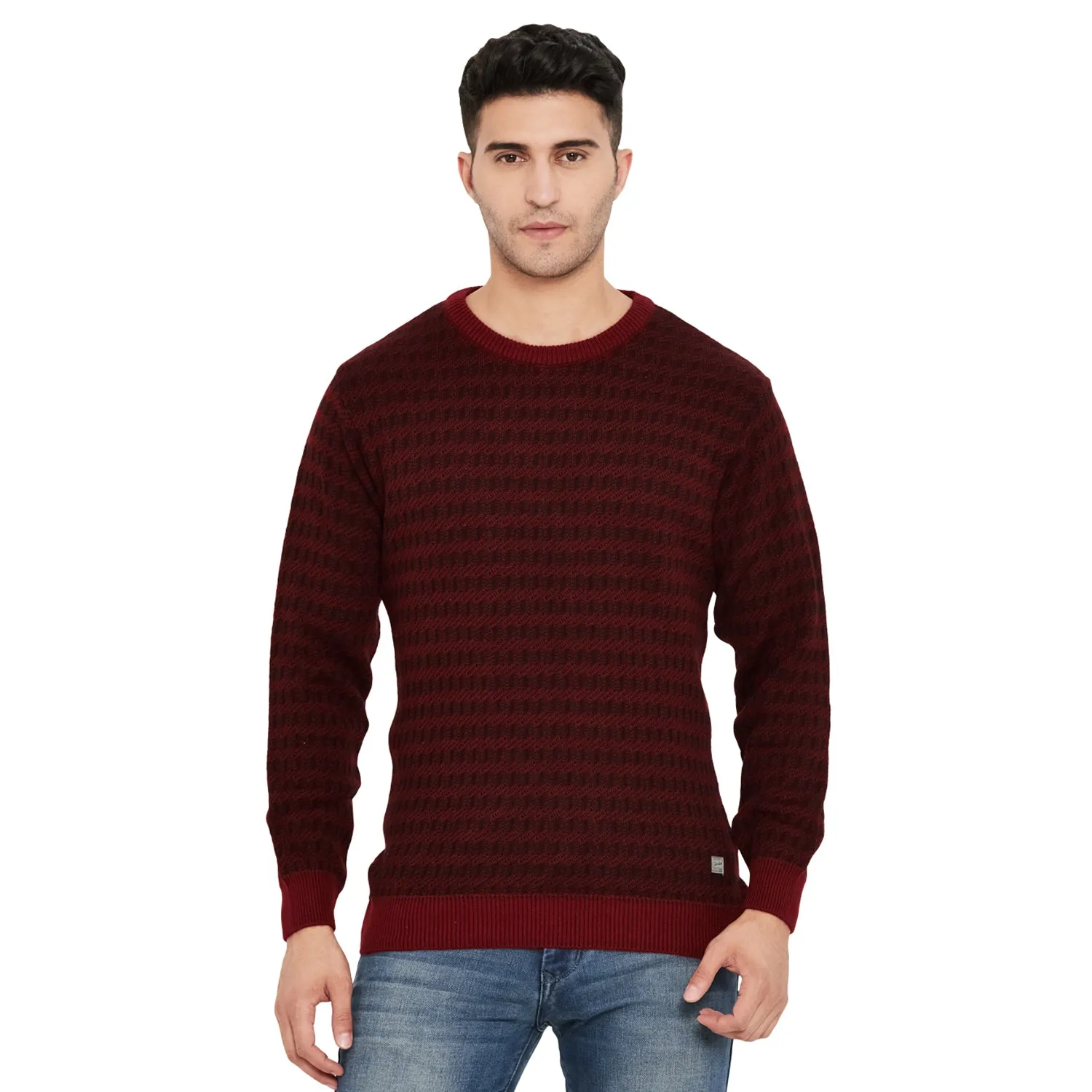 Duke Stardust Men Full Sleeve Round Neck Sweater (SDS721)