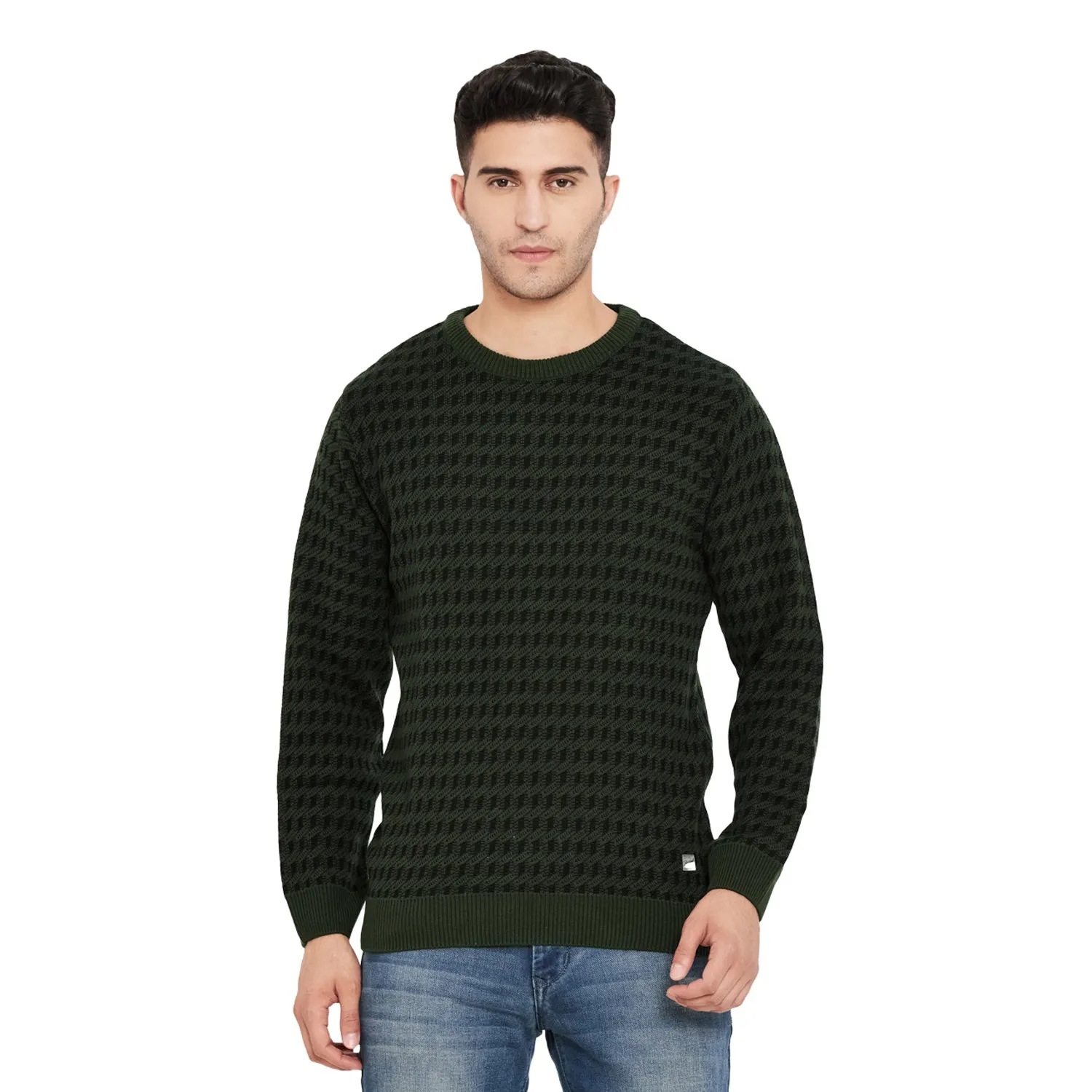 Duke Stardust Men Full Sleeve Round Neck Sweater (SDS721)