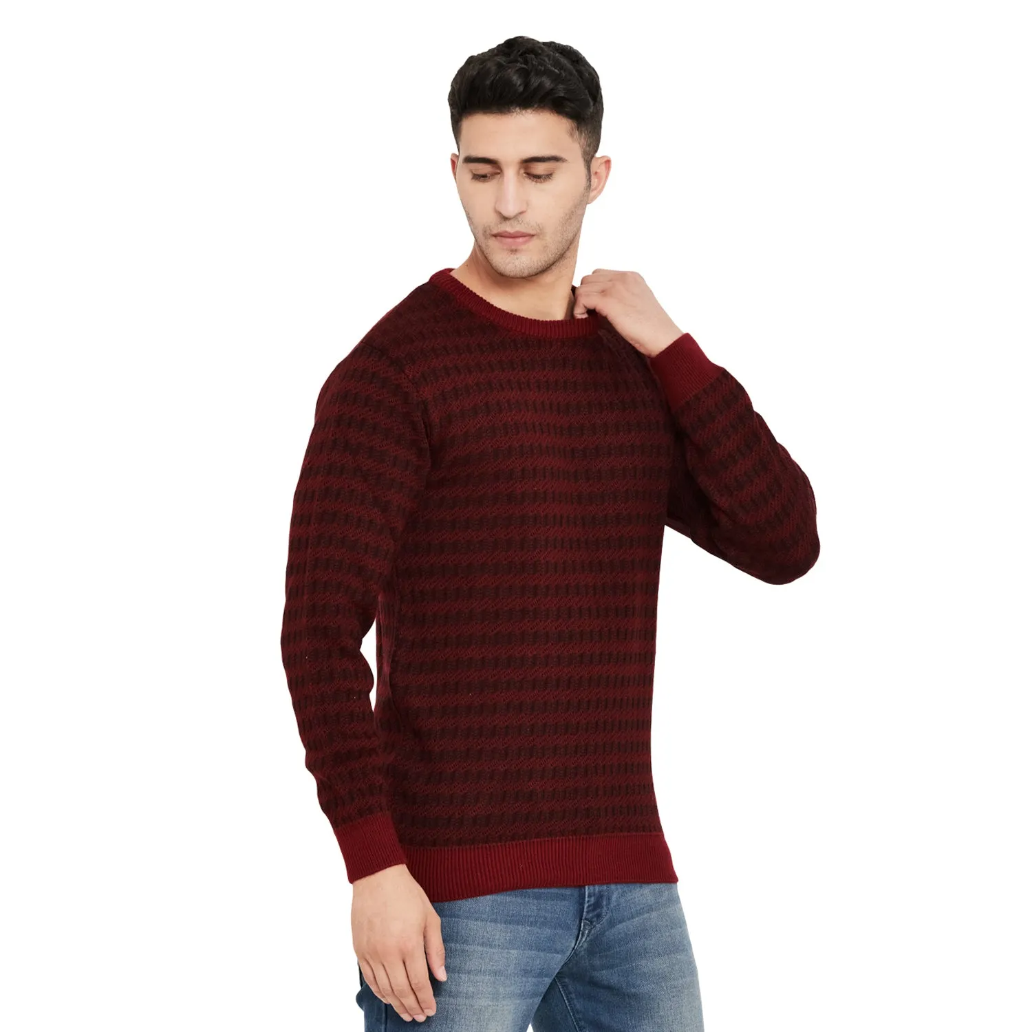 Duke Stardust Men Full Sleeve Round Neck Sweater (SDS721)